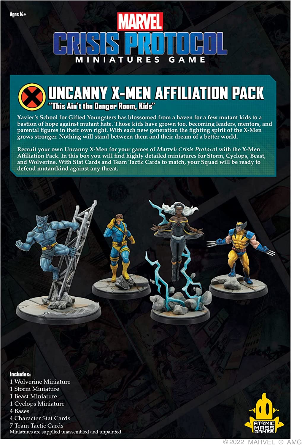 Marvel Crisis Protocol : Uncanny X-Men Affiliation Pack